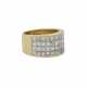 Ring mit 48 Diamanten im Prinzessschliff zus. ca. 3,3 ct, - photo 1