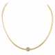 Collier mit Brillant ca. 0,35 ct, - photo 1