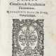 D'AMBRA, Francesco (1499-1558) - I Bernardi comedia di M. Francesco d'Ambra cittadino, & accademico fiorentino. Florence: I giunti, 1564.  - фото 1