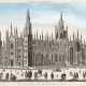 MILANO - DUOMO - Vue perspective de la Cathédrale de Milan. Paris: ca. 1759.  - фото 1