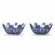 A PAIR OF CHINESE EXPORT PORCELAIN BLUE AND WHITE MONTIETHS - Foto 1