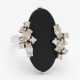 Onyx-Diamant-Ring - фото 1