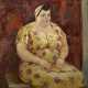 DEINEKA, ALEXANDER (1899-1969) Woman in a Yellow Dress , signed and dated 1955. - фото 1