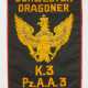 Wehrmacht: Stammtischwimpel Schwedter Dragoner - K.3 Pz.A.A.3. - фото 1