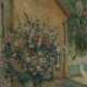 MILIOTI, NIKOLAI (1874-1962) Bouguet Flowers on the Porch , signed twice and dated 1934. - Foto 1