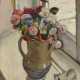 MANEVICH, ABRAHAM (1881-1942) Flowers by the Window , signed. - Foto 1
