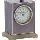 NO RESERVE | CARTIER BELLE ÉPOQUE AMETHYST, QUARTZ AND ENAMEL DESK CLOCK - photo 1