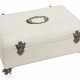 NO RESERVE | BUCCELLATI SILVER AND LEATHER JEWELRY CASKET - photo 1