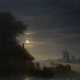 AIVAZOVSKY, IVAN (1817-1900) Ukrainian Landscape at Night , signed and dated 1870 . - Foto 1