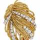 NO RESERVE | VAN CLEEF & ARPELS DIAMOND AND GOLD BROOCH - Foto 1