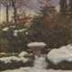 CHOULTSE, IVAN (1874-1939) Garden under the Snow , signed, indistinctly inscribed and dated 1920. - photo 1