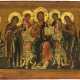 A Deisis with Holy Great-Martyr Paraskeva of Iconium, Great Martyr Demetrius, Tsaritsa Elena and Great-Martyr Varvara - фото 1