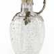 A Cut-Glass and Silver Decanter - фото 1