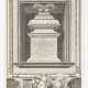 GRAVELOT, Hubert-François (1699 Paris - 1733 Paris). 5 Ansichten mit Grabmonumenten englischer König - Foto 1