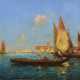 DUPRAT, Albert Ferdinand (1882 Venedig - 1974). Venedig Ansicht. - Foto 1