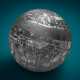 GIBEON METEORITE SPHERE — EXOTIC CRYSTAL BALL FROM OUTER SPACE - photo 1