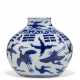 A BLUE AND WHITE `WATER POT` - photo 1
