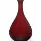 A COPPER-RED-GLAZED PEAR-SHAPED VASE, YUHUCHUNPING - фото 1