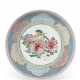 A FAMILLE ROSE `EGGSHELL` RUBY-BACK SAUCER DISH - photo 1