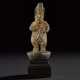 A RARE SMALL GILT-BRONZE STANDING FIGURE - фото 1