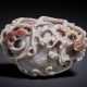 A CARVED BANDED AGATE WATER POT - Foto 1