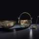 TWO BRONZE BOWLS AND A LADLE - photo 1