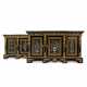 A MATCHED PAIR OF NAPOLEON III ORMOLU AND HARDSTONE-MOUNTED EBONY AND EBONISED SIDE CABINETS - Foto 1