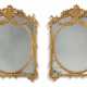 A PAIR OF FRENCH GILTWOOD MIRRORS - фото 1