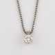 COLLIER-KETTE MIT DIAMANT - photo 1