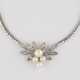 PERL-COLLIER MIT DIAMANTBESATZ - photo 1