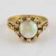 OPAL-RING MIT DIAMANTBESATZ - photo 1