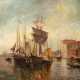 Segelschiffe und Gondeln im Hafen von Venedig - фото 1