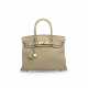 A TRENCH CLÉMENCE BIRKIN 30 WITH GOLD HARDWARE - фото 1
