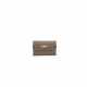 AN ÉTOUPE EPSOM LEATHER SMALL KELLY WALLET WITH GOLD HARDWARE - фото 1