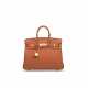 A TERRE BATTUE TOGO LEATHER BIRKIN 25 WITH GOLD HARDWARE - Foto 1