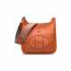 AN ORANGE POPPY CLÉMENCE LEATHER EVELYNE AMAZONE 29 WITH PALLADIUM HARDWARE - фото 1