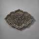 A MOTHER-OF-PEARL-INLAID FOLIATE-SHAPED TRAY - photo 1