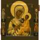 A VERY FINE-PAINTED RUSSIAN ICON SHOWING THE MOTHER OF GOD TICHVINSKAYA - photo 1