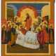A RUSSIAN ICON SHOWING THE DORMITION OF THE MOTHER OF GOD - Foto 1