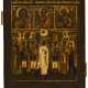 A RUSSIAN ICON SHOWING THE GUARDIAN ANGEL, SAINTS AND IMAGES OF THE MOTHER OF GOD - Foto 1