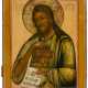 A LARGE RUSSIAN ICON SHOWING ST. JOHN THE BAPTIST - фото 1