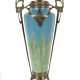 Jugendstil-Vase mit Messingmontur wohl Frankreich (Honegger - photo 1