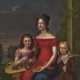 Carl Rothe, zugeschrieben - Herzogin Mathilde von Württemberg mit ihren beiden Kindern - Foto 1
