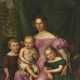 Carl Rothe, zugeschrieben - Herzogin Helene von Württemberg mit drei ihrer Kinder - фото 1
