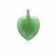 JADEITE AND DIAMOND PENDANT - Foto 1