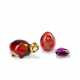 A BACCARAT HEART PUFFED PAPERWEIGHT; TOGETHER WITH A GLASS TORTOISE AND A GLASS EGG FIGURINE - Foto 1