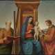 Giovanni Bellini, Nachfolge - Maria mit dem Kind und den Hll. Andreas und Stephanus - фото 1