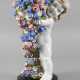 Carl Klimt großer Blütenputto - Foto 1