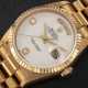 ROLEX, DAY-DATE REF. 18238, A GOLD AUTOMATIC WRISTWATCH WITH AGATE DIAL - фото 1