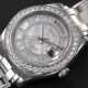 ROLEX, DAY DATE REF. 18946, A PLATINUM AND DIAMOND-SET WRISTWATCH WITH MOTHER OF PEARL DIAL - Foto 1